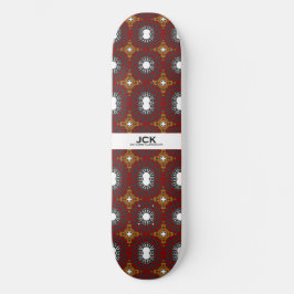 Band vier Kaleidoskop Art One Skateboard