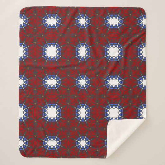 Band vier Kaleidoskop Art Sieben Sherpadecke (Vorderseite)