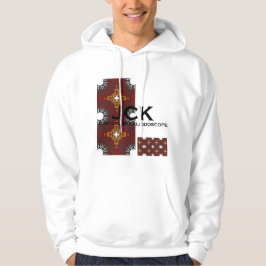Band vier Kaleidoskop Art zwei Hoodie