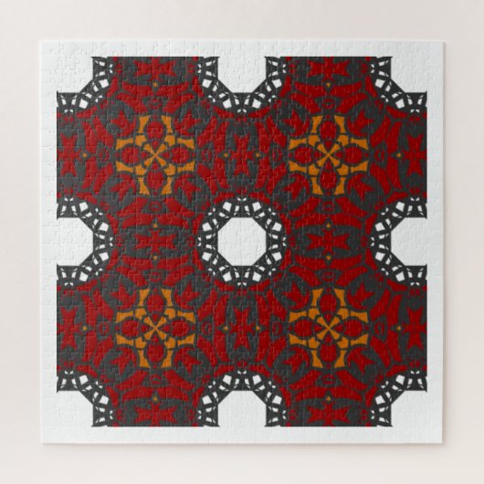 Band vier Kaleidoskop Art zwei Puzzle (Vertikal)