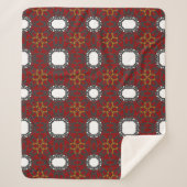 Band vier Kaleidoskop Art zwei Sherpadecke (Vorderseite)