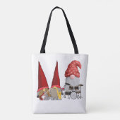 Band von Gnomen auf einer Tasche (Rückseite)