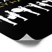 Band wie ein Sport nur härtere Musiker Poster (Ecke)