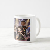 Banda Musical Kawaii  Kaffeetasse (VorderseiteRechts)