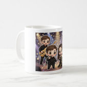 Banda Musical Kawaii  Kaffeetasse (Vorderseite Links)