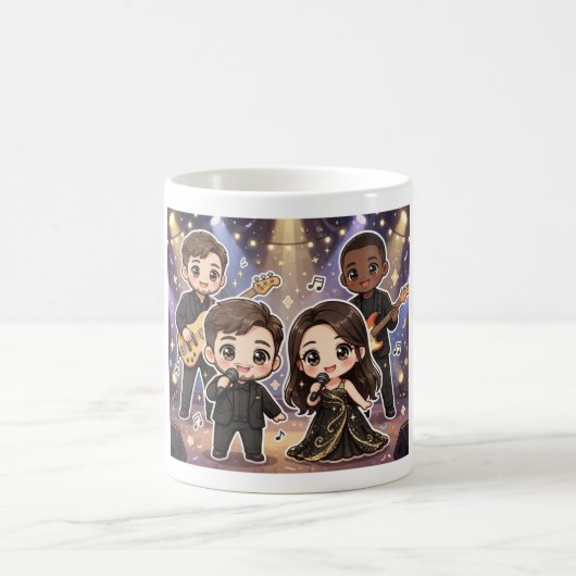 Banda Musical Kawaii  Kaffeetasse (Mittel)