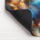 Bandage auf einer US-Karte Mousepad (Ecke)