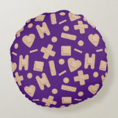 Bandage Rundes Kissen (Rückseite)