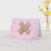 Bandage X Bohrkarte Karte (Gelbe Blume)