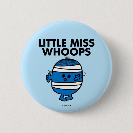 Bandaged Little Miss Whoops Button (Vorderseite)