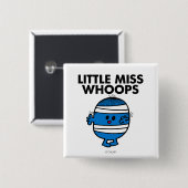 Bandaged Little Miss Whoops Button (Vorne & Hinten)