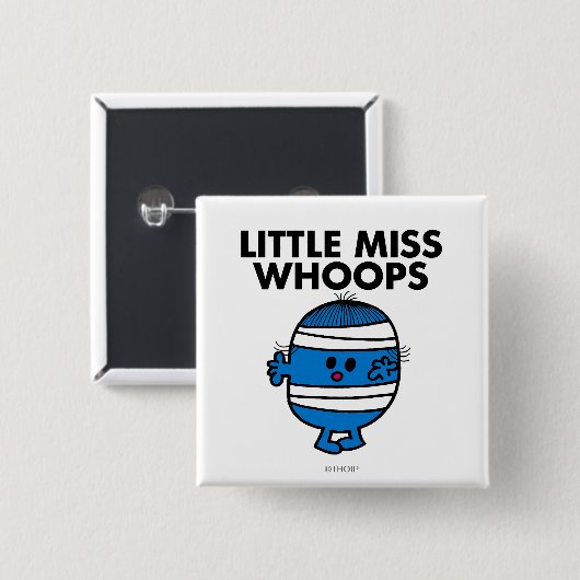 Bandaged Little Miss Whoops Button (Vorne & Hinten)