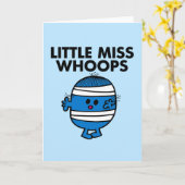 Bandaged Little Miss Whoops Karte (Gelbe Blume)