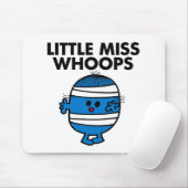 Bandaged Little Miss Whoops Mousepad (Mit Mouse)