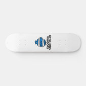 Bandaged Little Miss Whoops Skateboard (Horizontal)