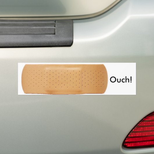 bandaid, autsch! autoaufkleber (Auf Auto)