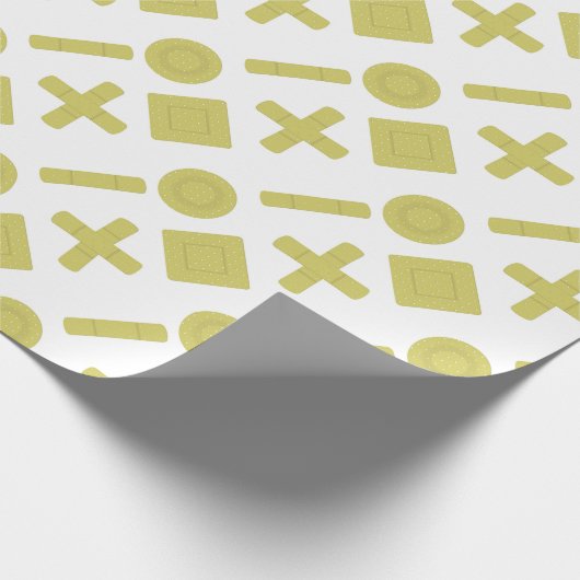 bandaid Ikonen Geschenkpapier (Ecke)