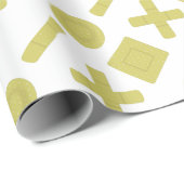 bandaid Ikonen Geschenkpapier (Rolleneckpunkt)