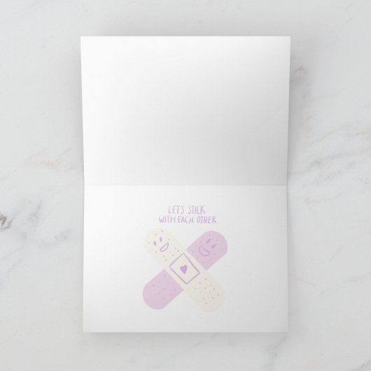 Bandaid Karte (Innenseite)