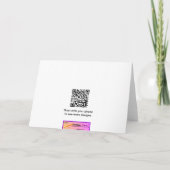 Bandaid Liebe-danken beste Dankeskarte (Rückseite)