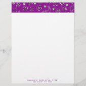 Bandana Anpassbarer Letterhead Briefbogen (Vorderseite)