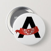 Bandana Army Schlüsselanhänger Button (Vorne & Hinten)