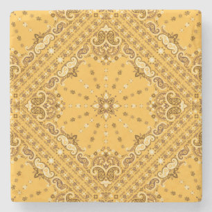 Bandana Boho: Paisley Print Revival Steinuntersetzer