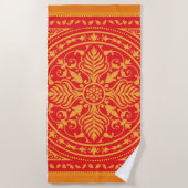 Bandana Design-2 Strandtuch (Vorderseite)