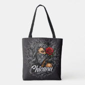 Bandana-Druck Chicana Tasche (Rückseite)