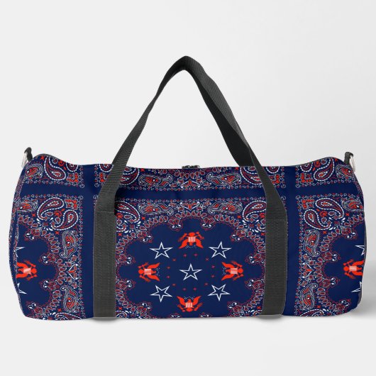 Bandana Duffle Bag (Vorderseite)
