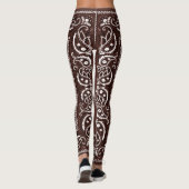 Bandana Fudge Brown Leggings (Rückseite)
