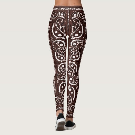 Bandana Fudge Brown Leggings (Rückseite)
