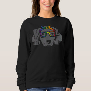 Bandana für Pitbull Dog Gay Pride Ally Lover Lgbtq Sweatshirt