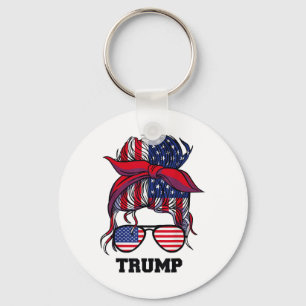 Bandana Headscarsungles Girls Trump _1 Schlüsselanhänger