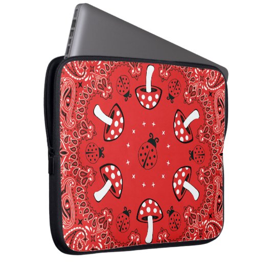 Bandana Laptopschutzhülle (Vorne Rechts)