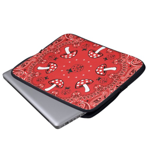 Bandana Laptopschutzhülle (Vorne Knopf)