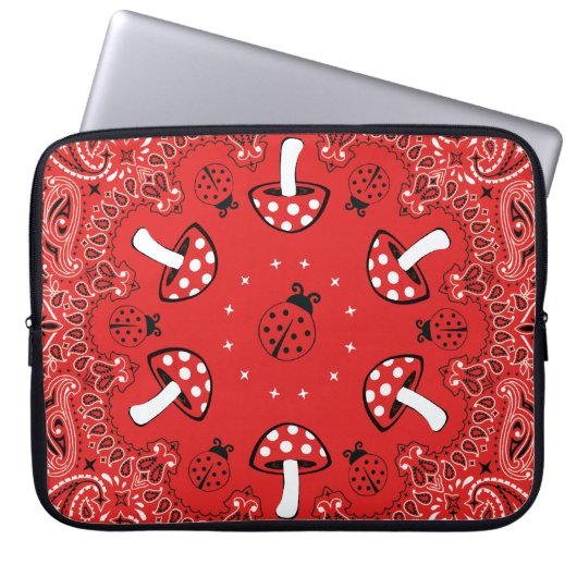 Bandana Laptopschutzhülle (Vorderseite)