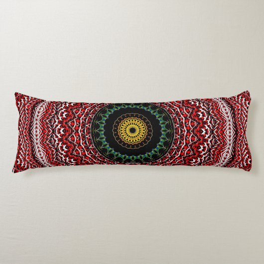 Bandana-Mandala Seitenschläferkissen (Vorderseite)
