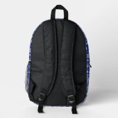 Bandana-Musterdesign Bedruckter Rucksack (Rückseite)
