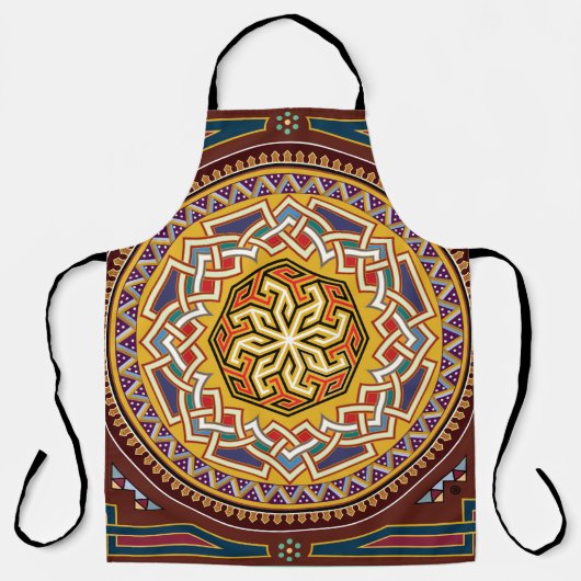 Bandana Pattern One Schürze (Vorderseite)