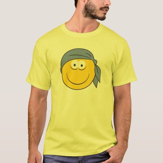 Bandana Pirate Face T-Shirt (Vorderseite)