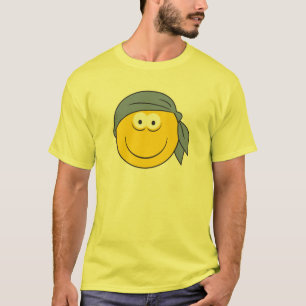 Bandana-Piraten-Gesicht T-Shirt