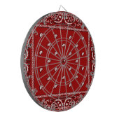 Bandana Red Dartboard Dartscheibe (Vorderseite Links)