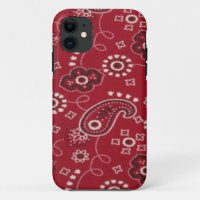 Bandana-roter Paisley iPhone 5 Kasten
