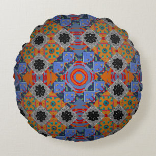 Bandana-Schal, Tischdecke Stoffdesign, Seidenn Rundes Kissen