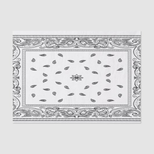 Bandana-Seidenpapier Seidenpapier (Vorderseite)