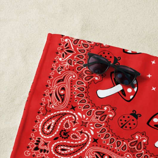 Bandana Strandtuch (Beispiel)