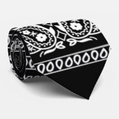 Bandana True Black Krawatte (Gerollt)