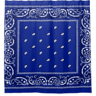 Bandana True Blue Duschvorhang