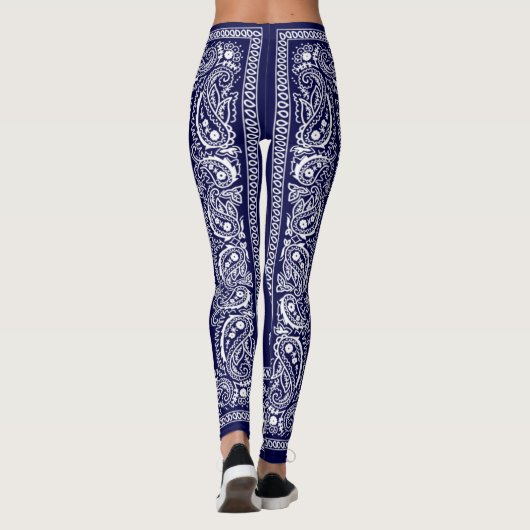 Bandana True Blue Leggings (Rückseite)